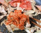 カンタン旨い！豚キムナポリタン作り方4写真