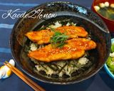 鶏のササミの蒲焼丼作り方10写真