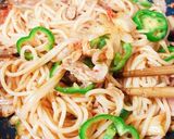 カンタン旨い！豚キムナポリタン作り方7写真