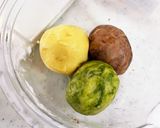 グルテンフリーメロンパン？　3色ご飯♪作り方9写真