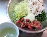 鶏とトマトの冷製パスタ作り方7写真