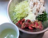 鶏とトマトの冷製パスタ作り方7写真