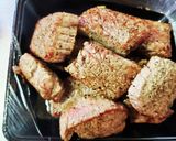 フライパンで簡単！牛モモ肉赤ﾜｲﾝ煮込み作り方3写真