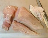 曲げわっぱ弁当おかず２「鳥ナスカレー」作り方1写真