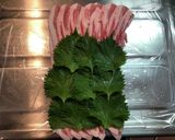 新生姜と紫蘇チーズの豚バラ巻き作り方3写真
