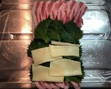新生姜と紫蘇チーズの豚バラ巻き作り方4写真