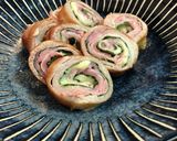 新生姜と紫蘇チーズの豚バラ巻き作り方15写真