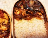 曲げわっぱ弁当おかず２「鳥ナスカレー」作り方11写真