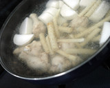 ほっこり冬の根菜とぷるぷる手羽元のスープ作り方3写真