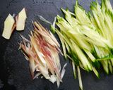 簡単！胡瓜と豚バラのサッパリコッテリ丼作り方1写真