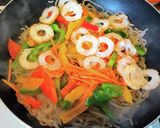 パプリカとちくわと糸こんにゃくのきんぴら作り方5写真