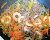パプリカとちくわと糸こんにゃくのきんぴら作り方7写真