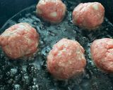 甘酢あんでさっぱり肉団子作り方2写真