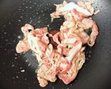とろーりチーズが美味♪豚キムチの焼うどん作り方3写真