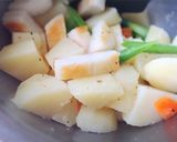 阿部の笹かまぼこのポテトサラダ作り方3写真