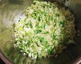 簡単☆豆腐とキャベツのお好み焼き作り方2写真