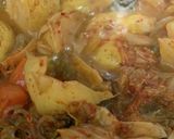 フライパンと鍋でキムチ肉じゃが作り方12写真