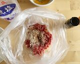 ワッパー風うま辛ホットサンド★手作りパテ作り方6写真