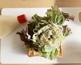 ワッパー風うま辛ホットサンド★手作りパテ作り方27写真