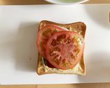 ワッパー風うま辛ホットサンド★手作りパテ作り方25写真