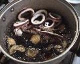 イカとナスの煮物作り方4写真