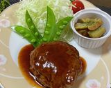 ソースが旨い♡豆腐ハンバーグ作り方10写真