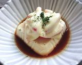 豆腐にトマトとチーズをのせた中華だし作り方6写真