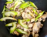 セロリ豚丼作り方4写真