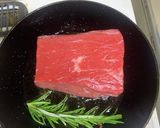 牛もも肉のステーキ作り方2写真