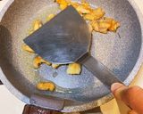 カリカリ鶏皮とキムチのおつまみ作り方3写真