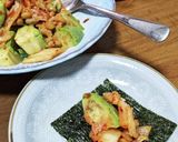 アボキムなっとぅ焼海苔包み作り方3写真