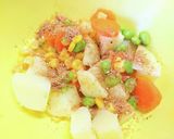 新しいポテサラ胡麻醤油マヨポテトサラダ作り方6写真