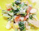 新しいポテサラ胡麻醤油マヨポテトサラダ作り方8写真