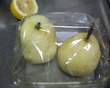 レンジで簡単☆洋なしのコンポート作り方1写真