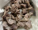 作り置きおつまみ〜砂肝と春雨のピリ辛冷菜作り方3写真