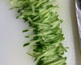作り置きおつまみ〜砂肝と春雨のピリ辛冷菜作り方6写真