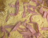 ハムとチーズ　ダッチパンケーキ作り方4写真