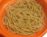 パスタでチンジャオロースー味の焼きそば作り方7写真