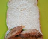息子軽食鶏胸肉甘辛炒めロールサンド15作り方2写真