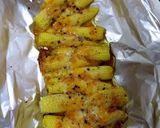生ヤングコーンのホイル焼き作り方7写真