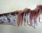 簡単ご飯に★さしみの韓国風丼作り方1写真