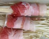 今日の弁当5.26 えのきの肉巻き作り方4写真