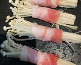 今日の弁当5.26 えのきの肉巻き作り方5写真