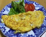 #オムレツ#朝食#コーンチーズオムレツ作り方3写真