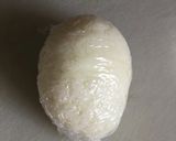 照りがたまらない！卵肉巻きおにぎり作り方3写真