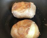 照りがたまらない！卵肉巻きおにぎり作り方5写真