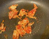 キムチと焼きサバのもやしそば作り方2写真