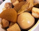 簡単!豚の角煮 (卵と野菜入り)作り方11写真