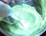 ほうれん草と米粉のグリーンガレット作り方4写真