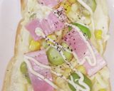 そら豆とチーズのトースト作り方3写真